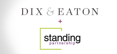 Dix & Eaton and Standing Partnership logo lock up