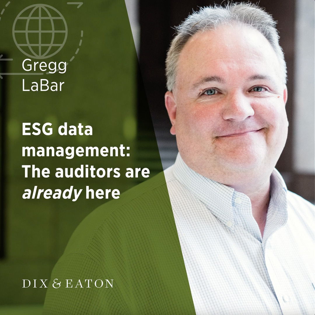 ESG data management The auditors are already here