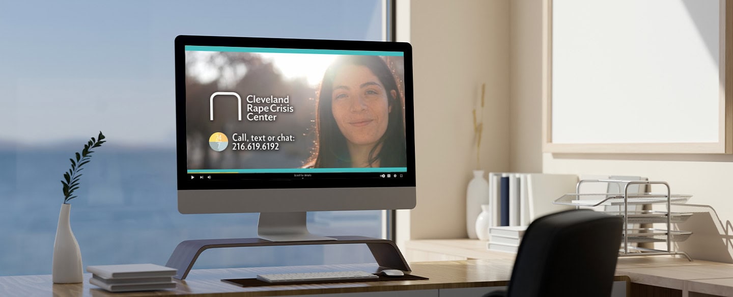 YouTube ad for Cleveland Rape Crisis Center
